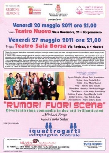 LOCANDINA RUMOORI FUORI SCENA BORGO-NOVARA